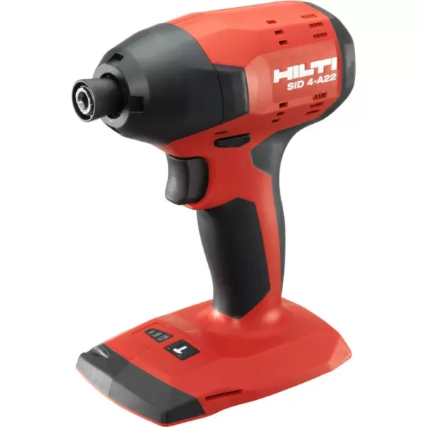 Hilti 22-Volt Lithium-Ion 1/4 Hex Cordless SID 4-A Impact Driver Tool Body