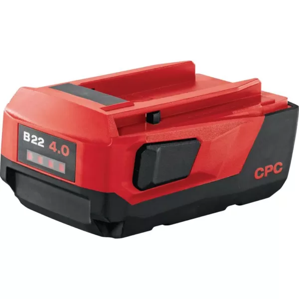 Hilti 22-Volt SID 8 Lithium-Ion Cordless 7/16 in. Hex Impact Driver Kit with Two 4.0 Ah Batteries, Charger and Strap