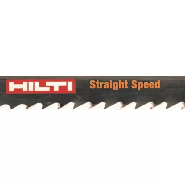 Hilti 6 in. 6 TPI WD 155 4 High Carbon Steel T-Shank Premium Jig Saw Blade for Cutting Wood Up to 160 mm Thick (5-Pack)