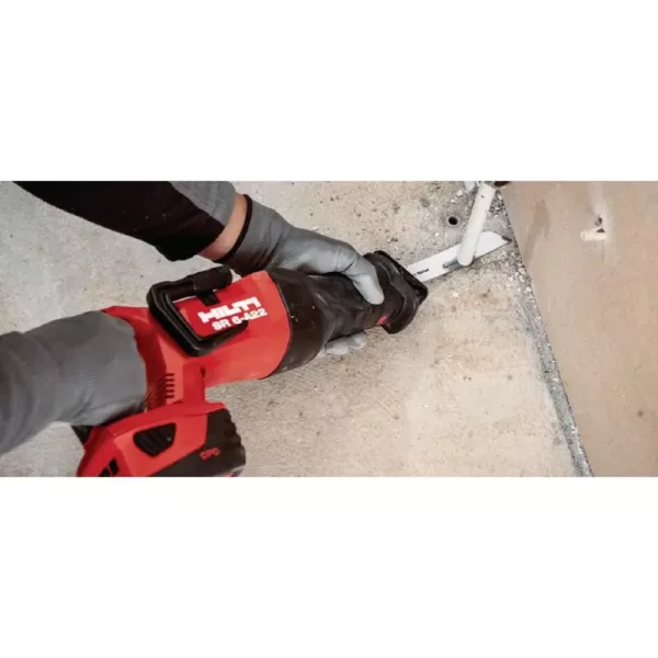 Hilti SR6 A 22-Volt Lithium-Ion Cordless Brushless Reciprocating Saw Kit