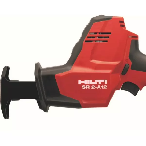 Hilti SR 2-A12 12-Volt Lithium-Ion Cordless Brushless Reciprocating Saw Kit with B 12-Volt/2.6 Ah Battery Pack and Charger