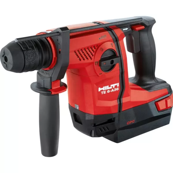 Hilti 36-Volt Lithium-Ion 1/2 in. SDS Plus Cordless Rotary Hammer TE 6-A36 Compact Kit