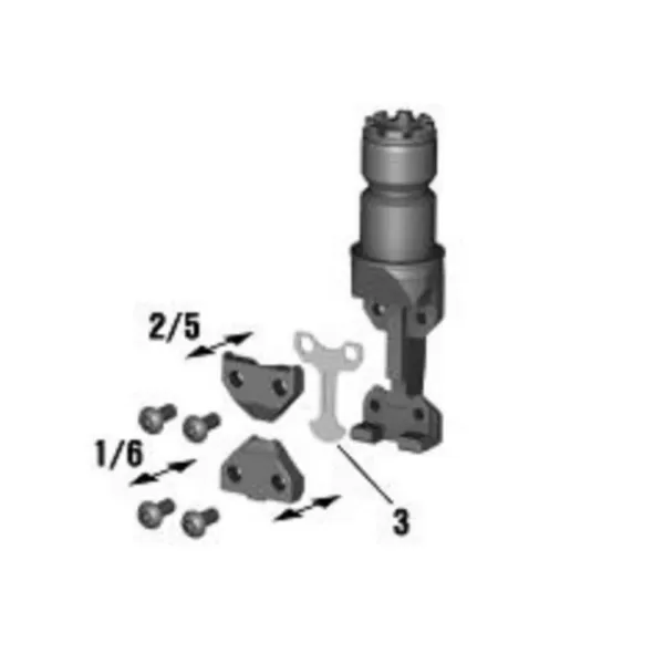 Hilti Metal Replacement Cutting Guide for Hilti SPN 6 Cordless Nibblers