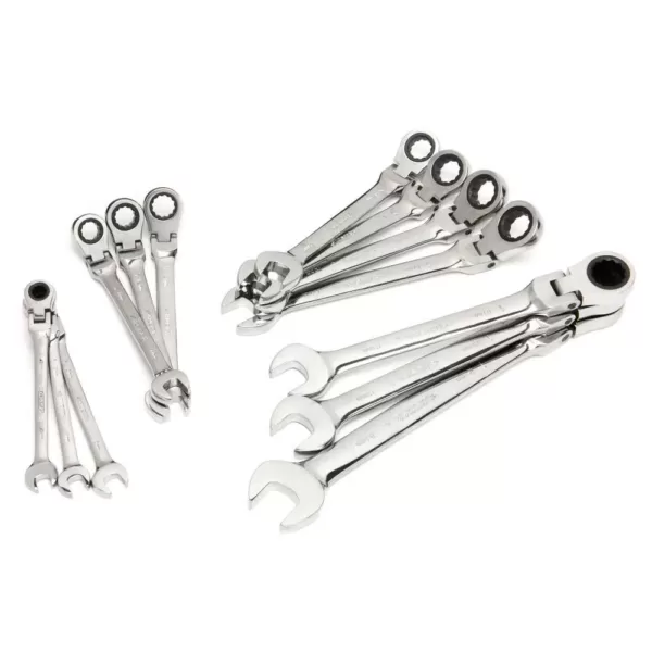 Husky Master Metric Flex Head Ratcheting Wrench Set (13-Piece)