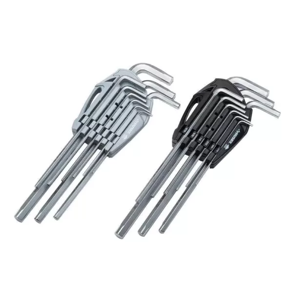 Husky SAE / Metric Non-Slip Hex Key Set (18-Piece)