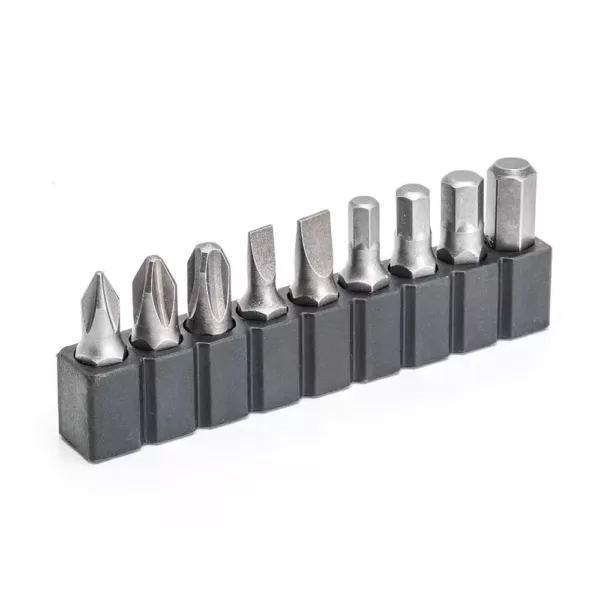 Husky 1/4 in. Drive Flex-Head Microdriver and Socket Set (16-Piece)