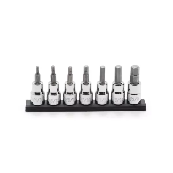 Husky 3/8 in. Drive Hex Bit SAE/MM Socket Set (14-Piece)