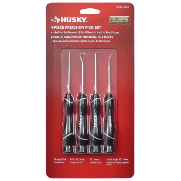 Husky Precision Pick and Probe Set (4-Piece)