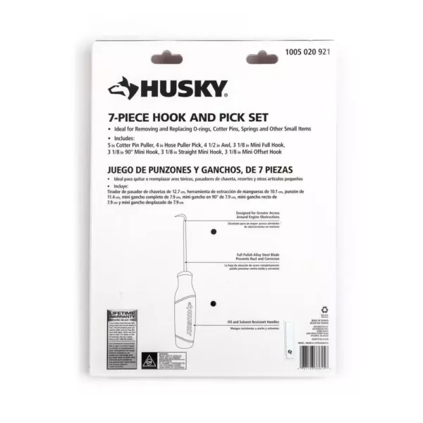 Husky Hook and Pick Set (7-Piece)