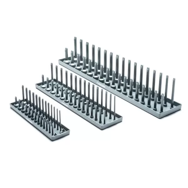 Husky SAE and Metric Socket Rack Set (6-Piece)