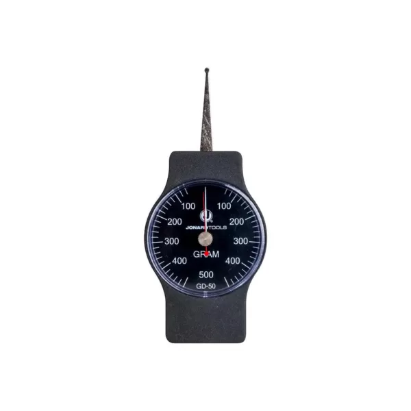 Jonard 1.5 in. Dynamometer Gauge, 60-500 GR