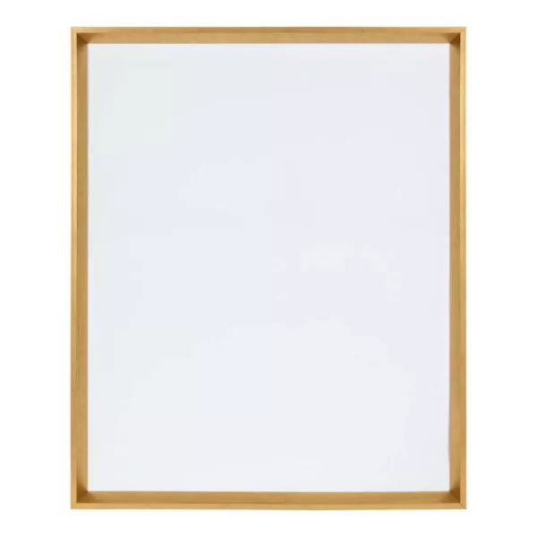 Kate and Laurel Calter Gold Dry Erase Board Memo Board