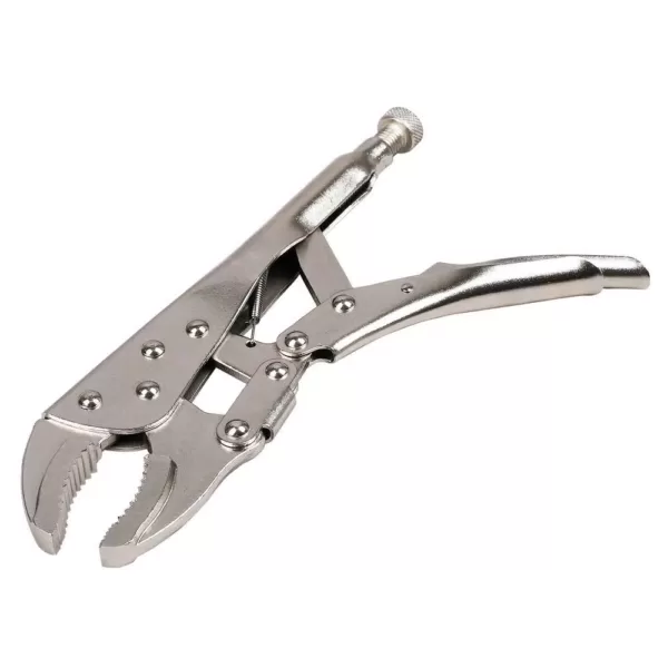 KING 10 in. Curved Jaw Locking Pliers