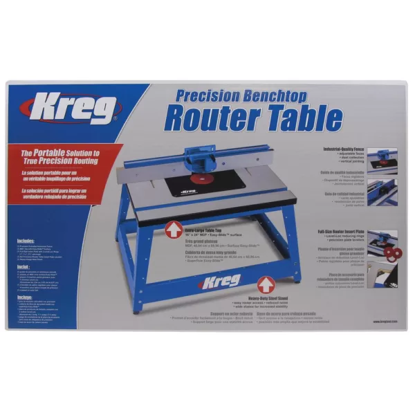 Kreg Precision Bench Top Router Table