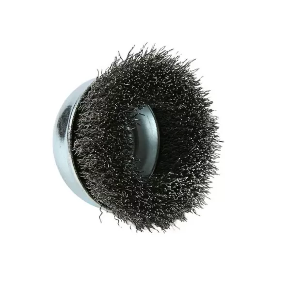 Lincoln Electric 3 in. Crimped Cup Brush with 5/8 in. -11 UNC