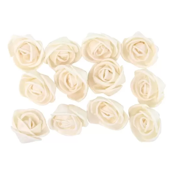 LITTON LANE White Sola Boxed Rose Flowers (Set of 2)