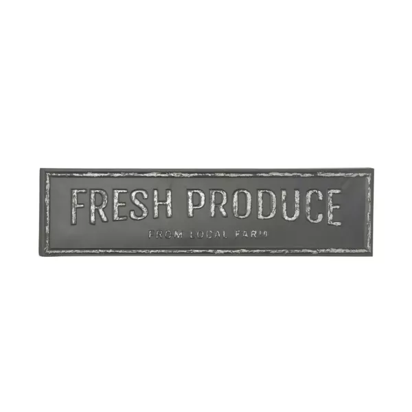 LITTON LANE FRESH PRODUCE FROM LOCAL FARM Iron Decorative Sign