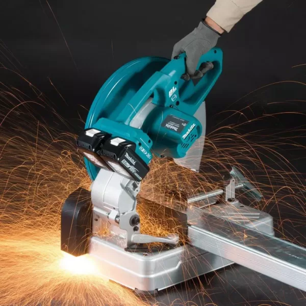 Makita 18-Volt X2 LXT Lithium-Ion 36-Volt Brushless Cordless 14 in. Cut-Off Saw with Electric Brake, 5.0 Ah