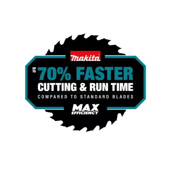 Makita 5-7/8 in. 33T Carbide-Tipped Max Efficiency Saw Blade, Metal/General Purpose