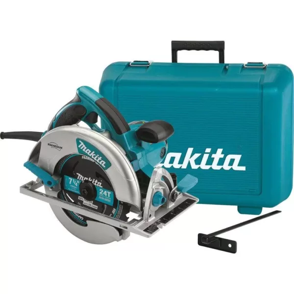 Makita 15 Amp 7-1/4 in. Lightweight Magnesium Circ Saw with bonus 3-1/2 in. 21-Degree Pneumatic Full Round Head Framing Nailer