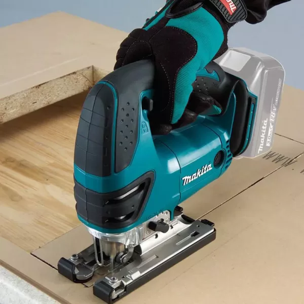 Makita 18-Volt X2 LXT (36-Volt) Brushless 6-1/2 in. Plunge Circular Saw 5.0 Ah with Bonus 18-Volt LXT Cordless Jigsaw