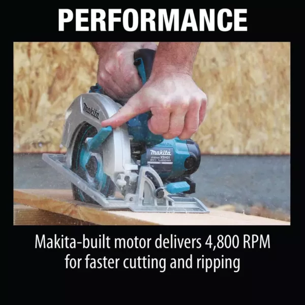 Makita 18-Volt X2 LXT Lithium-Ion (36-Volt) Cordless 7-1/4 in. Circular Saw (Tool Only)