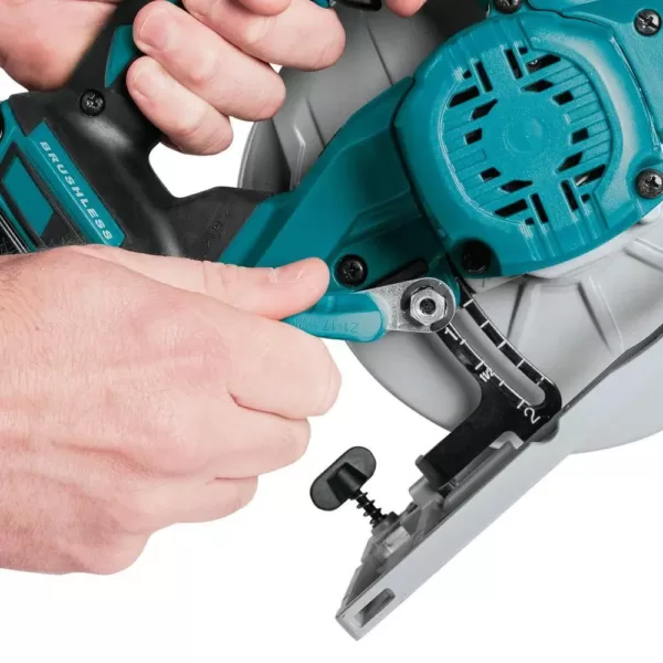 Makita 18-Volt 5.0Ah LXT Lithium-Ion Brushless Cordless 6-1/2 in. Circular Saw Kit