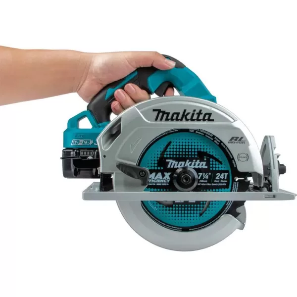 Makita 18-Volt X2 LXT Lithium-Ion (36-Volt) Brushless Cordless 7-1/4 in. Circular Saw Kit 5.0Ah