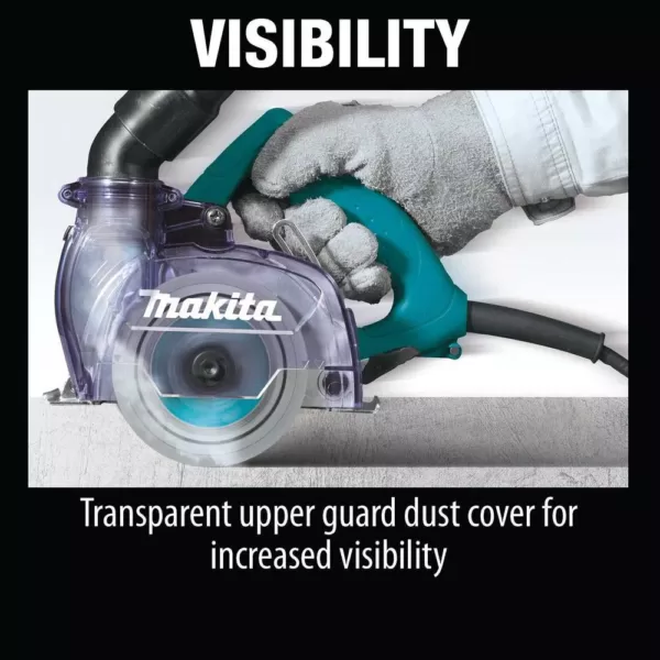 Makita 5 in. Dry Masonry Saw with Dust Extraction