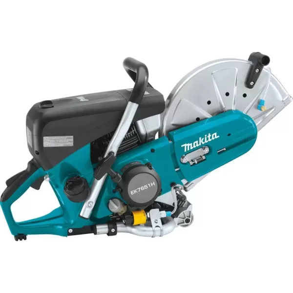 Makita 4-Stroke (MM4) 14 in. 76cc Gas Saw with bonus 14 in. Segmented Rim Dual Purpose Diamond Blade