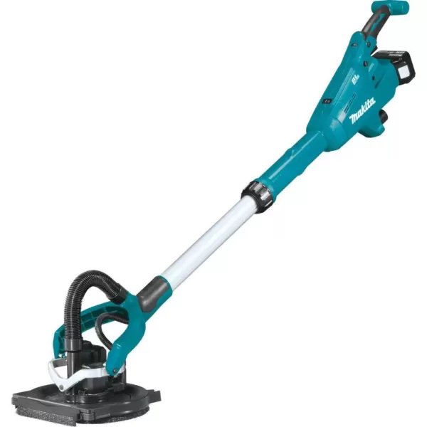 Makita 5.0 Ah 18-Volt LXT Lithium-Ion Brushless Cordless 9 in. Drywall Sander Kit, AWS Capable with bonus 18V LXT Cut-Out Saw