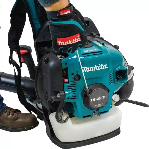 Makita 184 MPH 516 CFM 52.5cc MM4 4-Stroke Engine Tube Throttle Backpack Blower