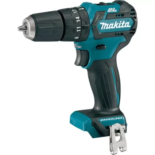 Makita 12-Volt MAX CXT Lithium-Ion 3/8 in. Brushless Cordless Hammer Driver-Drill (Tool Only)