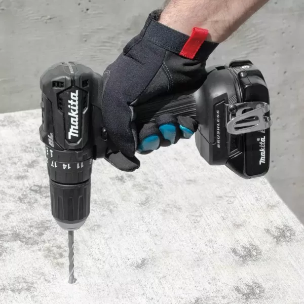 Makita 18-Volt 2.0Ah LXT Lithium-Ion Sub-Compact Brushless Cordless 1/2 in. Hammer Driver Drill Kit