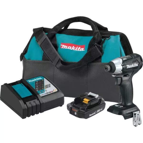 Makita 18-Volt LXT Sub-Compact Brushless Impact Driver Kit with ImpactXPS Impact Socket Set and ImpactXPS 60 Pc. Impact Bit Set