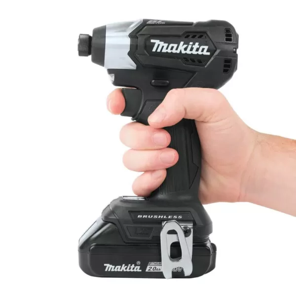 Makita 18-Volt LXT Sub-Compact Brushless Impact Driver Kit with ImpactXPS Insert Bit Holder and ImpactXPS 2 in. Power Bit, 15pk