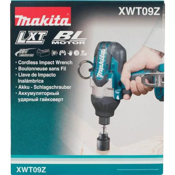 Makita 18-Volt LXT Lithium-Ion Brushless Cordless High Torque 7/16 in. Hex Impact Wrench (Tool-Only)