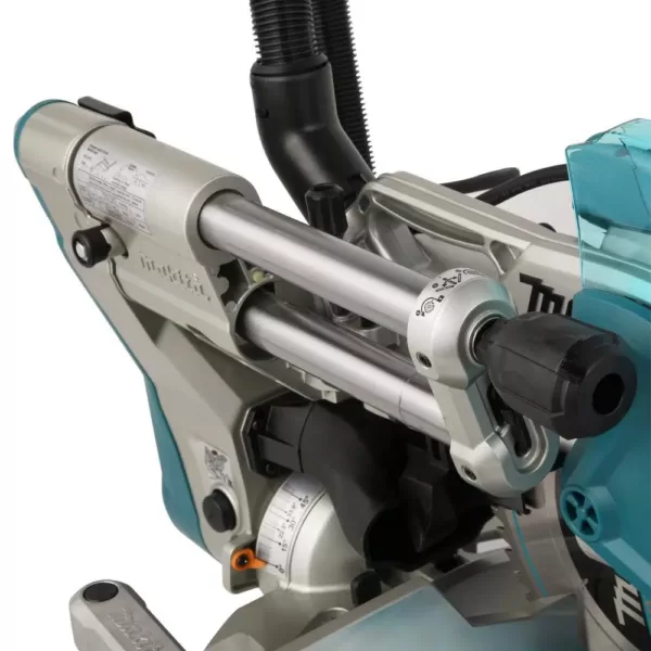 Makita 15 Amp 10 in. Dual Bevel Sliding Compound Miter Saw with Laser