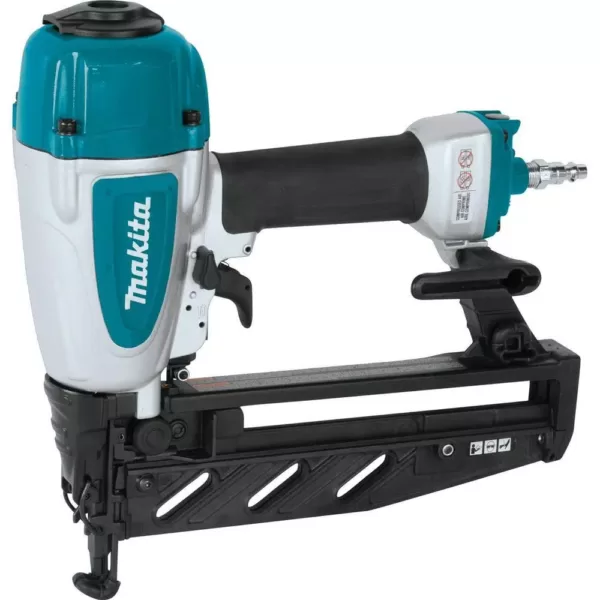 Makita 15 Amp 10 in. Dual Bevel Sliding Compound Miter Saw with Laser with bonus Pneumatic 16-Gauge, 2-1/2 in. Finish Nailer