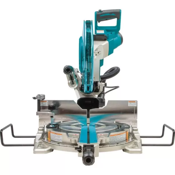 Makita 15 Amp 12 in. Dual-Bevel Sliding Compound Miter Saw with Laser