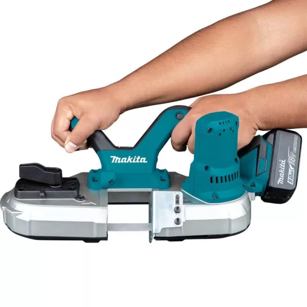 Makita 18-Volt LXT Lithium-Ion Cordless Compact Band Saw Kit 5.0 Ah