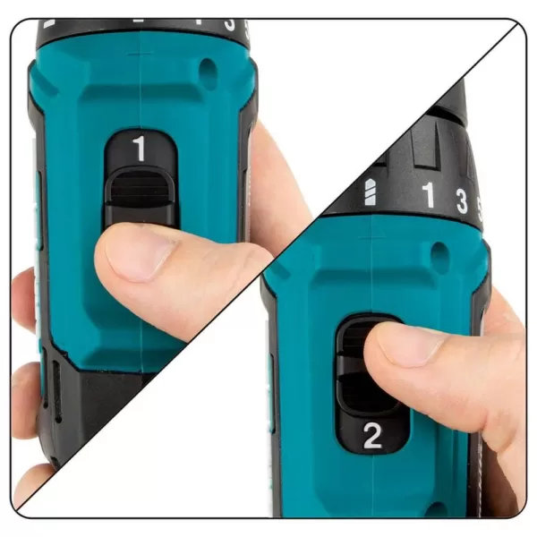 Makita 12-Volt CXT Lithium-Ion Cordless 3/8 in. Driver Drill (Tool-Only)