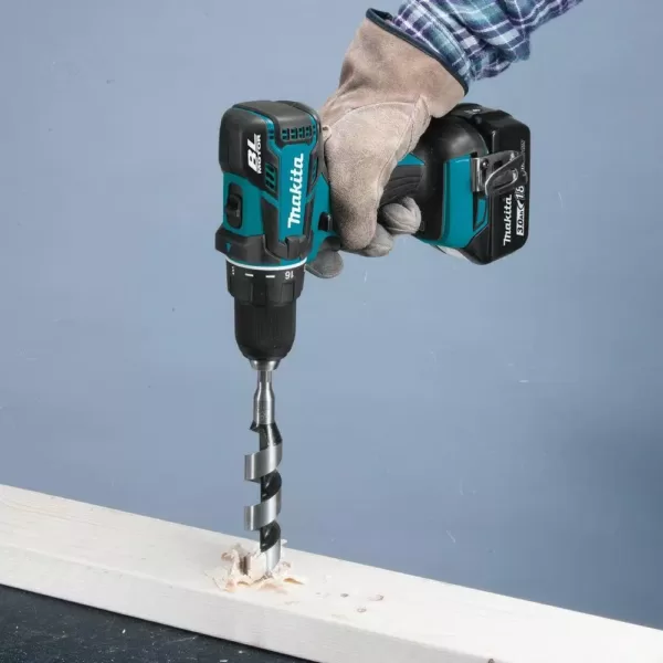 Makita 18-Volt LXT Lithium-Ion Compact Brushless Cordless 1/2 in. Driver-Drill Kit with (1) Battery 3.0Ah