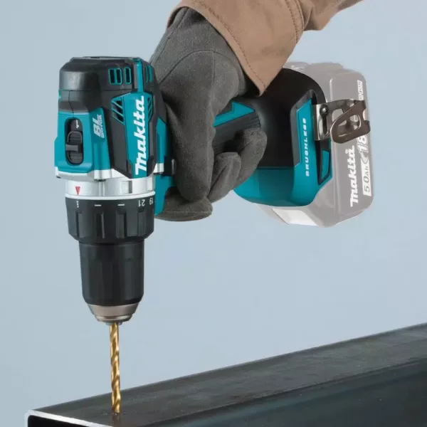 Makita 18-Volt LXT Lithium-Ion Brushless Cordless 1/2 in. Driver-Drill (Tool Only)