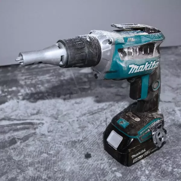 Makita 18-Volt 5.0Ah LXT Lithium-Ion Brushless Cordless Drywall Screwdriver Kit