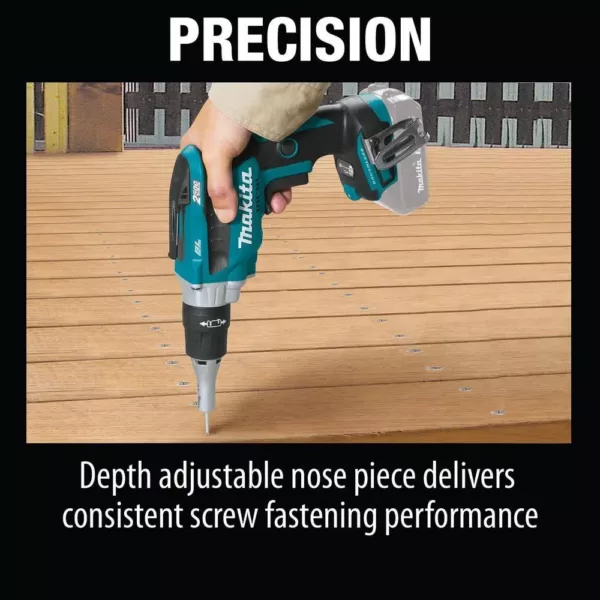 Makita 18-Volt LXT Lithium-Ion Brushless Cordless Drywall Screwdriver (Tool Only)