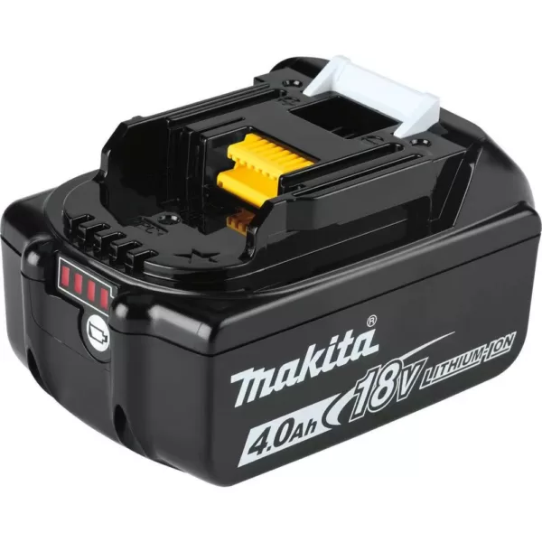 Makita 18-Volt LXT 4.0 Ah Battery and Rapid Optimum Charger Starter Pack with Bonus 18V LXT 1/4 in. Cordless Impact Driver