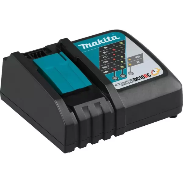 Makita 18-Volt LXT 4.0 Ah Battery and Rapid Optimum Charger Starter Pack with Bonus 18-Volt LXT Brushless Compact Router