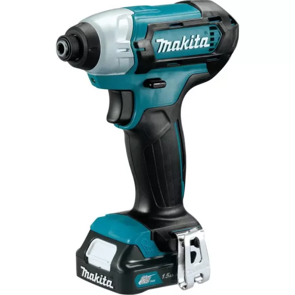 Makita 1.5 Ah 12-Volt MAX CXT Lithium-Ion Cordless Drill Driver and Impact Driver Combo Kit  (2-Piece)