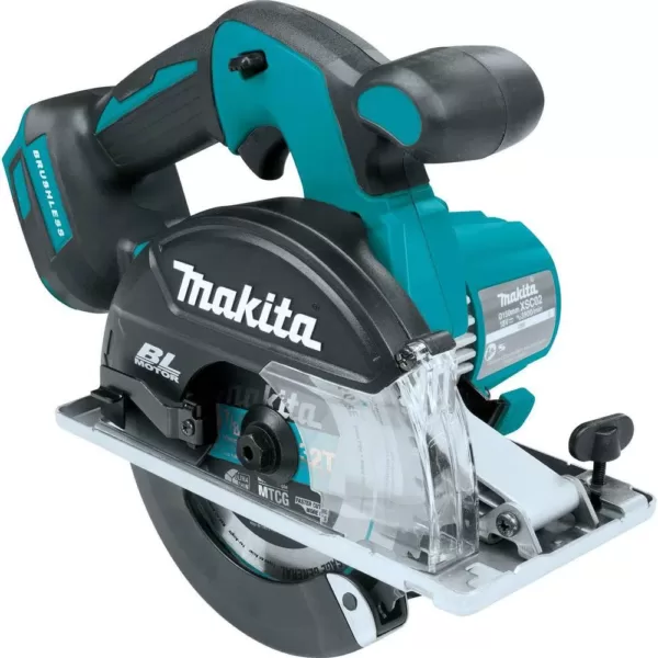 Makita 18-Volt LXT Brushless Cut-Off/Angle Grinder, Metal Cutting Saw and Portable Band Saw with bonus 18V LXT Starter Pack